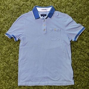 Ted Baker London Blue Polo Shirt